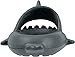 KVbabby Kids Shark Slides Cloud Shark Slippers for Boys Girls Toddlers Cute Pillow Slippers with Non-slip Cushioned Thick Sole Open Toe Sandals Dark Grey 5-6 Big Kid