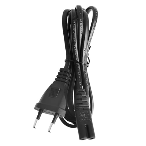 Cabo de Alimentação AC Bipolar, 1,8m, Universal para Ps2, Ps3, Tv, Som, Impressora, Notebook, Bivolt