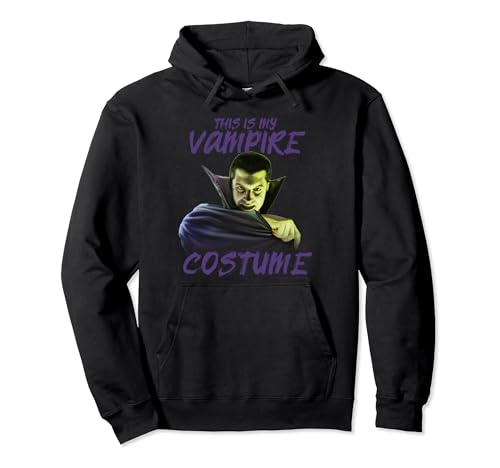 Universal Monsters Dracula This Is My Vampire Costume Pullover Hoodie