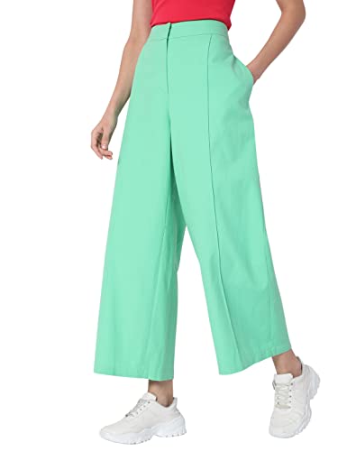 Image of VERO MODA Women's High Rise Regular Casual Pants
