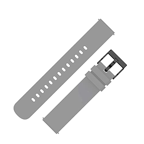 Image of Valente Premium Silicone Buckle 22 mm Watch Strap Compatible with Noise Colorfit Pro 3,Assist,Colorfit Ultra,Oneplus Watch, Fossil Gen 5E, Gen 5(44mm),Realme Watch 2 Pro