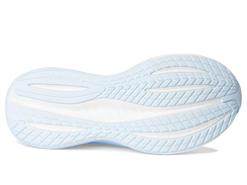 Image of Saucony Women's Triumph 22 Running Shoe, White /Ice melt, 11 Medium