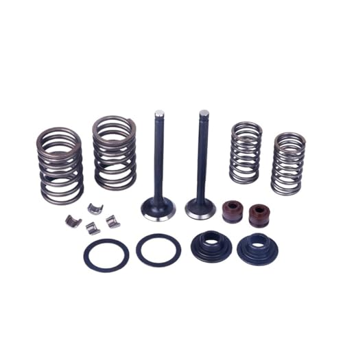 Soupapes d'admission et échappement 64 mm avec ressort pour GY6 50cc-100cc