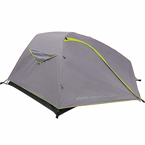 Alps Mountaineering Ibex 2 Tent: 2-Person 3-Season (Citrus/Charcoal/Light Gray) #TOP29