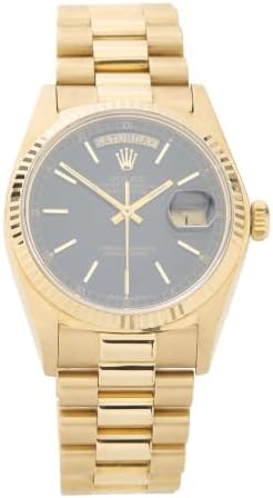 Pre-loved Black Day-Date President 18038 36mm, Black