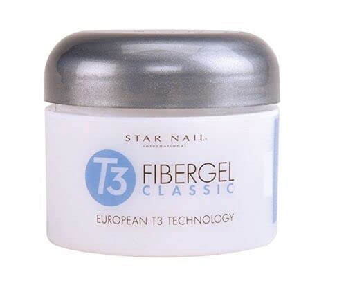 Star Nail International T3 Gel fibre à ongles opaque Nude 28,3 g