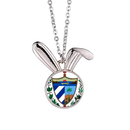 Collier lapin emblème Cuba une idée cadeau originale et symbolique