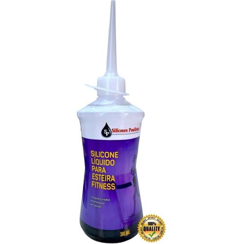 Silicone lubrificante Liquido 300 ml para Esteira Ergométrica Profissional Bicicleta Tira ruido Otima Lubrificação Silicone lubrificante Liquido 300 ml para Esteira Ergométrica Profissional Bicicleta Tira ruido Otima Lubrificação