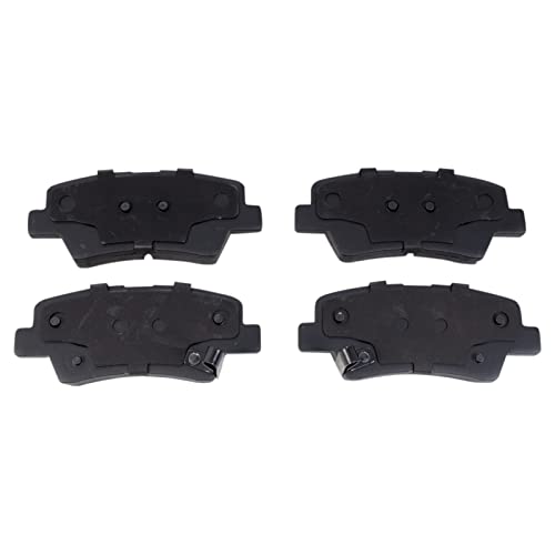 Image of TRQ Rear Brake Pad and Rotor Set Ceramic Coated Rotors Compatible with 2019-2022 Kia Forte