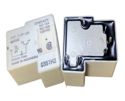 Relais G8P-114P-US 48VDC T90-1C-6P-48V-20A à 6 broches pour circuit imprimé