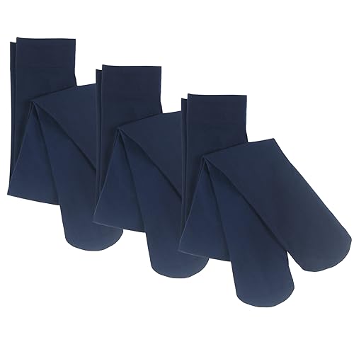Girls Dance Tights Student School Tights 40 Den 3-Pack