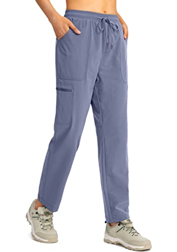 Viodia Women's Hiking Cargo Pants With Pockets Quick Dry Upf50+ Water-Resistant Pants For Women Golf Travel Climbing Pants #TOP1