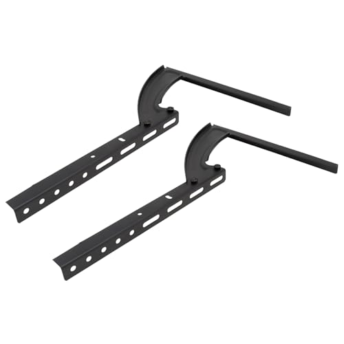 Pied de support TV universel base de remplacement pour meuble et bureau en métal stable