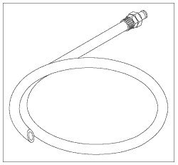 Drain Tube Assembly Kit (Small) for Pelton & Crane RPK432