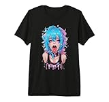 Ahego Anime henti Waifu Premium Tri-blend T-Shirt