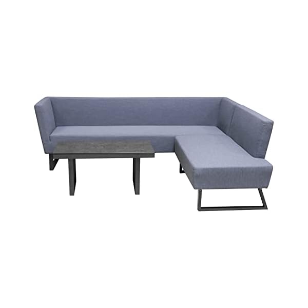 OUTLIV. Tonga Loungeecke Aluminium Sunbrella Anthrazit