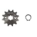 JRL 1 420 12T 17mm Front Engine Sprocket For 125 140 150 160cc Lifan Loncin Dirt Bike