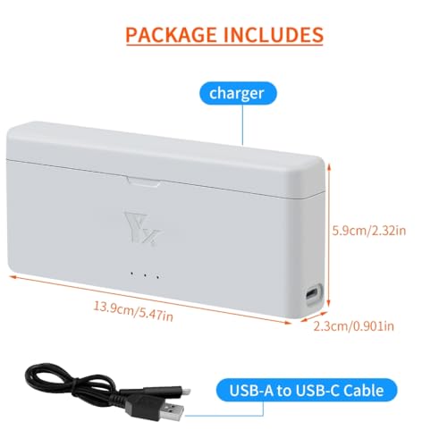 Batería de carga rápida de dos ranuras con indicadores LED para cámara XAGMODSHN 5