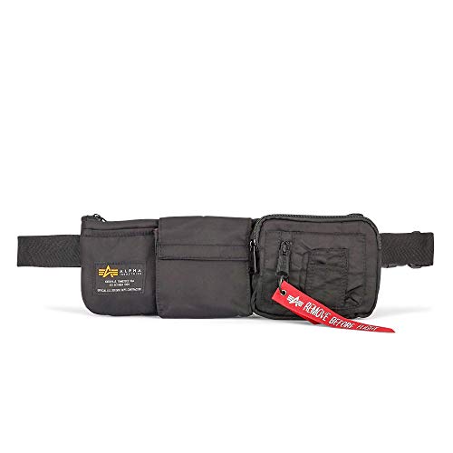 Alpha Industries Uniseks Crew Utility Bag Black One Size