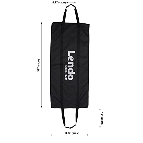 Lendo Online Firewood Rack Wall Model Hanging + Carry Bag - Indoor and Outdoor - Firewood Rack - Firewood Rack - Wood Storage - Metal (25 x 25 x 100 cm)