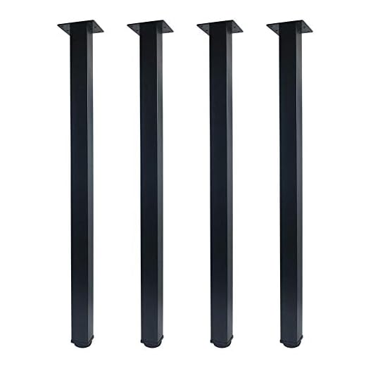 Adjustable Metal Table Legs Set of 4