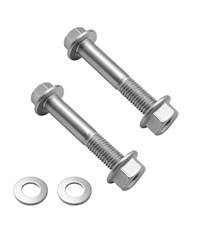 Image of 2 Pcs Front Lower Shock Mount Bolts Kit | Fits for Toyota Sequoia 2001-2007 Tacoma 1995-2004 Tundra 2000-2006, Suspension Shock Absorber Mount Hardware Set