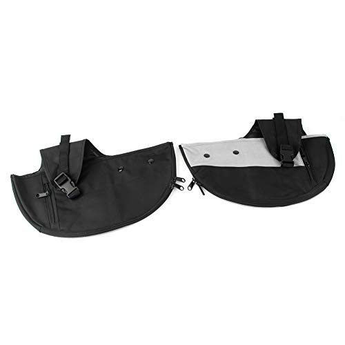 Cnonee1 Waterproof Nylon Soft Lower Chaps Motorcycle Saddle Bags for Harley For Sportster XL Iron 883 1200 48 2004-2018 miniatura 4