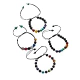 st Bracciale Uomini Perle di Bilanciamento Lava Nera Reiki Buddha Preghiera Braccialetto Yoga In Pietra Naturale Per Le DonneDesign estetico