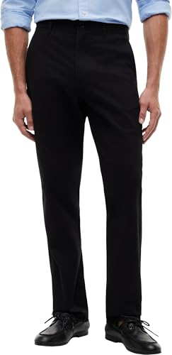 Tommy Hilfiger Chino Homme, Noir (Noir), 33W x 30L