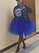 Royal Blue Puffy Dress for Women Tulle Tutu Skirt Knee Length Formal Ball Gown Dresses Royal Blue