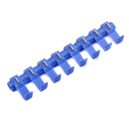 Connecteurs à sertir pour câble électrique avec isolation optimale bleu lot de 50