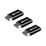 日本の中小企業 MSL FORCE DP (オス) to HDMI (メス) 変換アダプタ 4K30Hz ディスプレイポート hdtv 大画面 マルチディスプレイ対応 uc05 (3個セット)