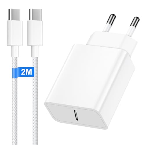 30W Chargeur Rapide pour iPhone 17/17 16 Pro/17 16 Pro Max/15 Plus/15 Pro/15 Pro Max/i Pad Mini/i Pad Air, Cha