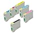 6 Pack Ink Cartridges for Stylus Photo 1400 (T079- BK, C, M, Y, LC, LM)