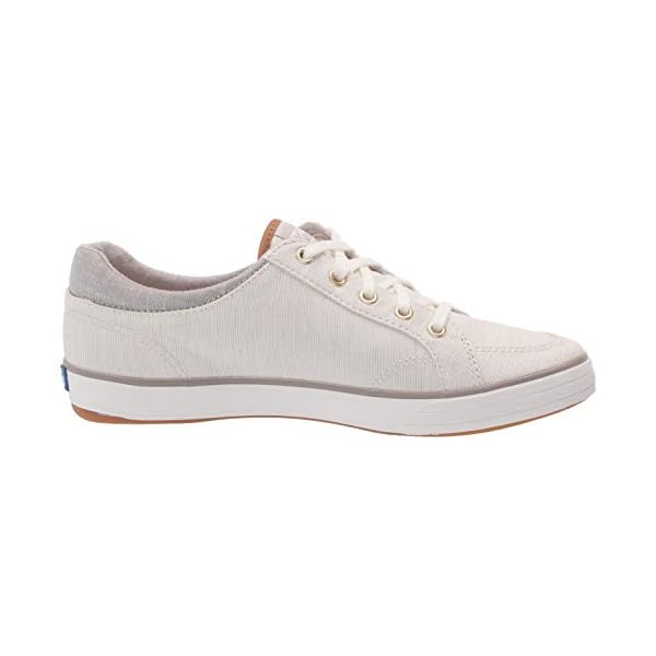 Keds-Womens-Center-2-Sneaker Keds Center 2 Lace Up, Sneaker womens, Gray Stripe, 7.5