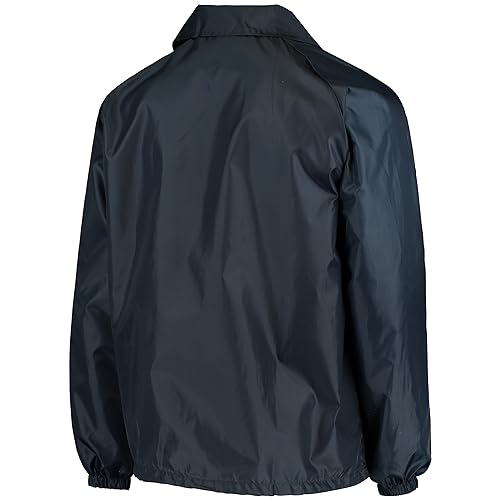 Image of Men's Royal Buffalo Bills Coaches Classic Raglan Full-Snap Windbreaker Jacket