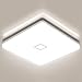 Produktbild Airand LED Deckenleuchte 18W, Platz Deckenlampe Bad 1800LM 4000K Neutralweiß, IP44 Wasserdicht Flimmerfreie Deckenlampe für Badezimmer Küche Schlafzimmer Büro Balkon Flur Esszimmer usw