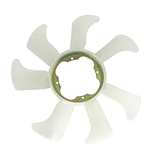 Partsflow Radiator Fan Blade for 90-02 Nissan D21 Pickup for 98-08 Nissan Frontier for 10-15 Nissan Np300 for 95-04 Nissan Pickup 620-450