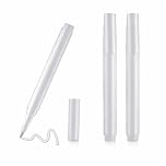 Boulton White Chalk Pens for Windows & Blackboard – Small Size Washable Chalk Marker Glass Markers Window Markers ChalkBoard Pens – Window Glass & Spice Jars Painting – Easy Erase Non-Permanent (3)