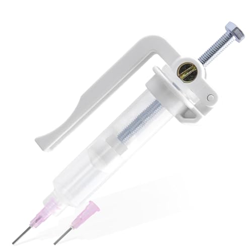 Yakamoz Effortless Solder Flux Paste Glue Gun - Precision Solder Flux Extruder Handheld Needle Solder Paste Dispenser for Electronics Soldering, Fits 10cc Soldering Flux Paste