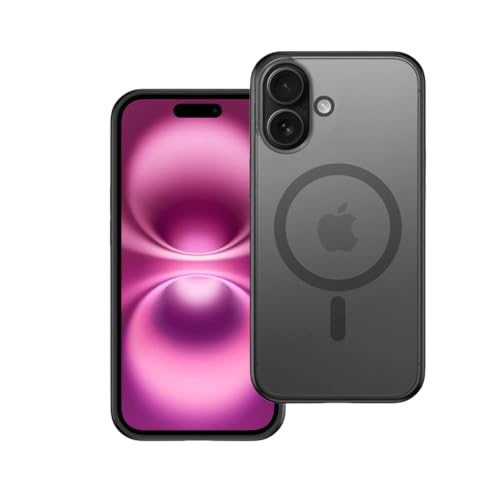 AZ Capa Anti Impacto Az Matte Compatível com a Linha iPhone (Preto, iPhone 16)