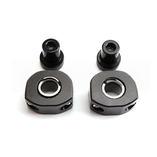 Abrazaderas de manillar universales con elevación ajustable para moto y quad 3