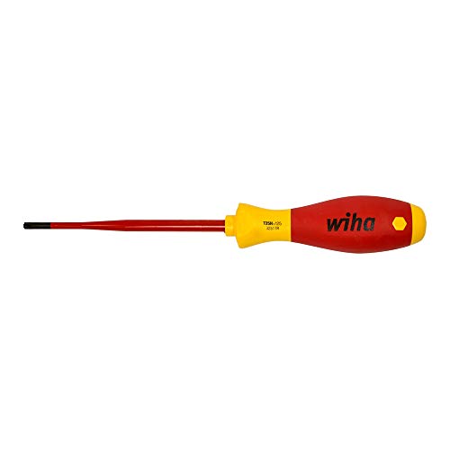 Wiha Destornillador Softfinish® Electric Slimfix Torx® Tamper Resistant (Con Taladro) T20H X 100 Mm (41143)