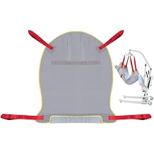 Careboda Lift Sling for Transferring Patients, Full Body Lift Sling for Elderly and Disabled, Premium Mesh Transfer Sling for Bed Positioning & Lifting, Breathable & Sturdy Fabric, Up to 510lb