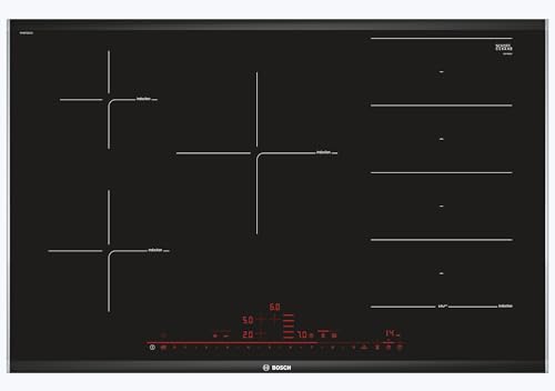 Bosch Serie | 8 PIE875DC1E - Placa de inducción, 80 cm, 4 Zonas de...