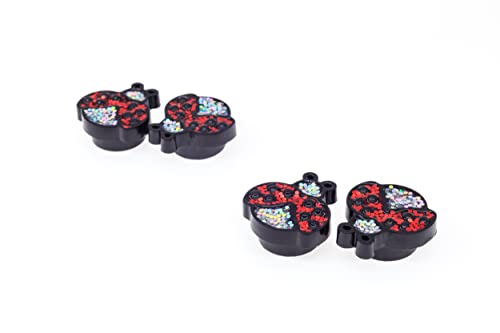 Image of FD&D Multiple Use Shining Screw Cap, Red Ladybug Pattern with M6 Machine Screw