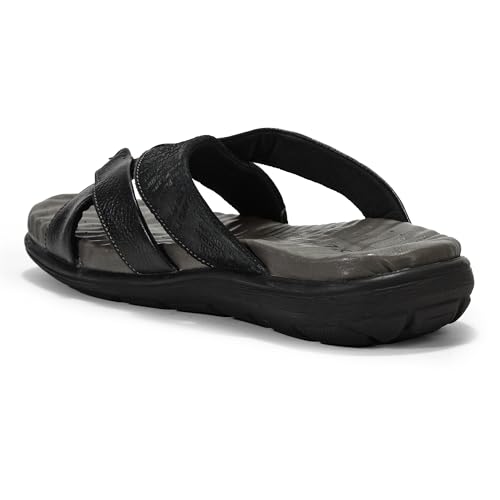 Image of Woodland Men's Leather Slippers