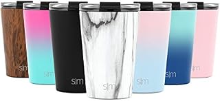 Simple Modern 12oz Classic Tumbler Travel Mug with Clear Flip Lid & Straw