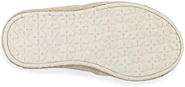 OshKosh B'Gosh Girls Belle Espadrille, Gold/Multi, 11 Little Kid Review | Image 5