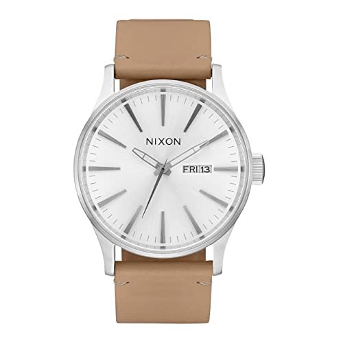 Nixon Unisex's Analogue Japanese Quartz Movement Watch with Leather Strap A105-5095-00